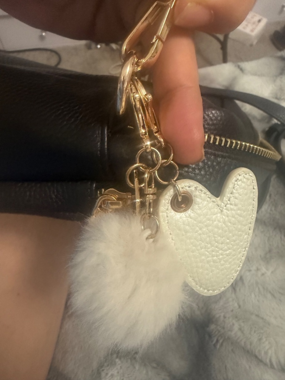 Pom Pom London Mayfair Plus Leather Crossbody Bag - Picture 13 of 16